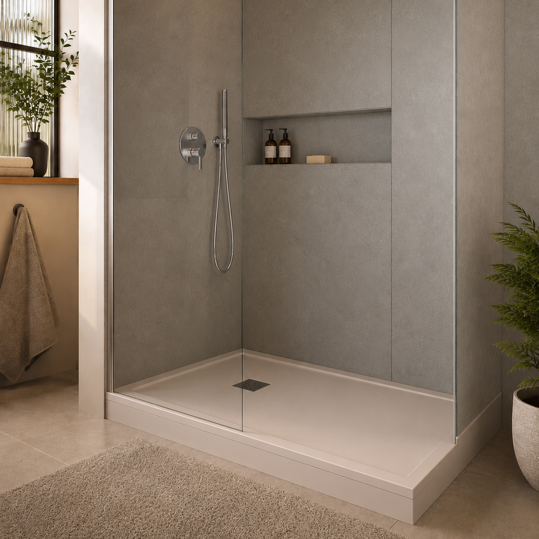 Comment installer un receveur de douche avec des plots ?