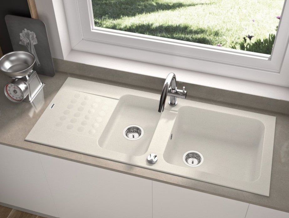 DUO 2 Becken Einbauspüle