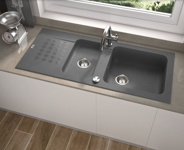 DUO 2 Becken Einbauspüle
