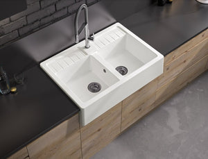 Spülstein mit 2 Becken