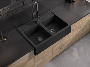 Spülstein mit 2 Becken